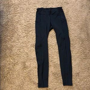 speed up tight black size 6 lulu lemon